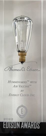 Hummingbird Covid-19 Efficacy Edison Award for Energy Cloud