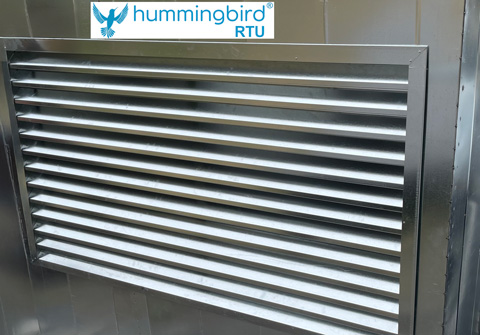 Hummingbird RTU (Roof Top Unit)Louvres